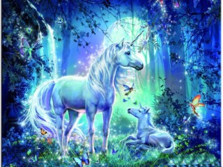 Diy-Diamond-Painting-Colorful-Scenery-Forest-unicorn-picture-With-Diamond-Beads-Canvas-Full-Mosaic-Diy-Diamond
